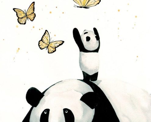 Laura Huhtakallion taidejuliste